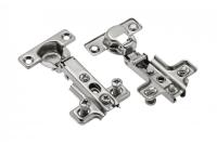 Петля MINI накладная GTV Ø26, H=0, slide-on, с еврошурупом, шт