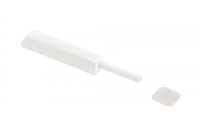 Толкатель GTV SALTO NOVA, длинный, прикрепленный, с магнитом, белый, шт