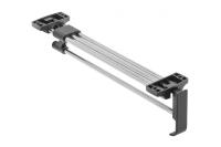 Вешалка выдвижная GTV L-300мм, верхний монтаж, крепление пластик, хром, шт