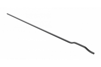 Ручка мебельная GTV GRAVEL, C=3x352 мм, L= 1200 мм, al черный матовый