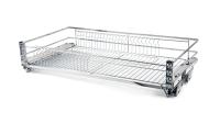 Корзина-сушка с доводчиком боковое крепление MIRA, хром полированный, 900мм