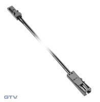 Провод соединительный, 2метра, mini amp/провод/mini amp, черный