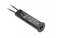 Выключатель бесконтактный универсальный 3 в 1, 12V/24W, 24V/48W, IP20, диммер, черный