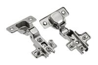 Петля полунакладная GTV Ø35, H=0, slide-on,с еврошурупом, сверление 45мм, 52гр., шт