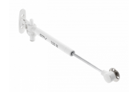 Газлифт мебельный GTV, с амортизатором 150N, белый