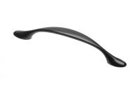 Ручка мебельная CAMAIO C=96мм, чёрный матовый