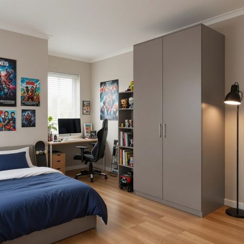 ЛДСП Эггер Кубанит серый 18 мм U767 ST9