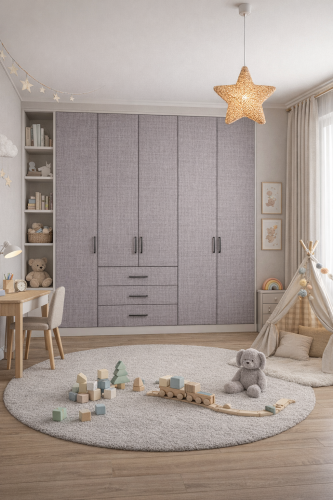 ЛДСП Эггер Лен антрацит 18 мм F433 ST10