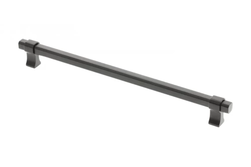 Ручка мебельная IMPERIAL C=256 мм, чёрный матовый