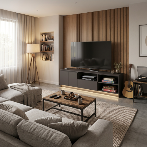 ЛДСП Эггер Чёрный графит 10 мм U961 ST7