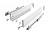 AXISPRO Комплект ящика h-120мм L-550мм, белый