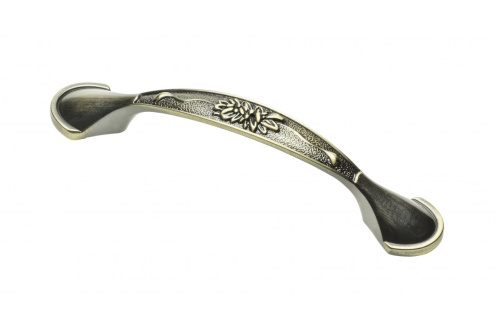 Ручка мебельная ARDEA C=96 мм, брашированная латунь