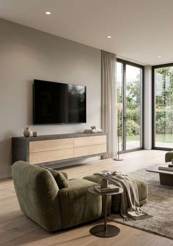 ЛДСП Эггер Бетон Чикаго темно-серый 18 мм F187 ST9