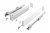 AXISPRO Комплект ящика h-86мм L-350мм, белый