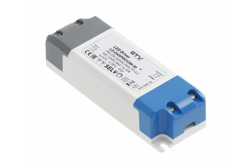 GTV БЛОК ПИТАНИЯ LED PRO 220V/12V/12W, IP 20, ЦВЕТ ПЛАСТИК