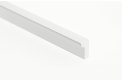 Ручка мебельная GTV PILLAR, C=160мм, L=190мм, al, белый матовый