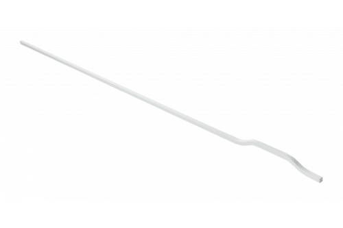 Ручка мебельная GTV GRAVEL, C=3x352 мм, L= 1200 мм, al, белый матовый