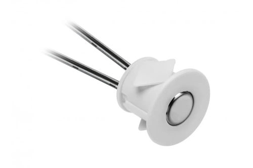 Выключатель сенсорный врезной 12V/24W, IP20, диммер, провод 1м, белый