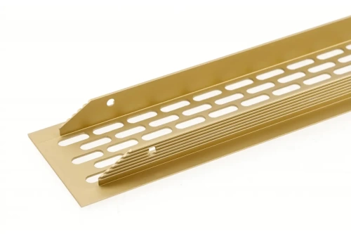 GTV РЕШЕТКА ВЕНТИЛЯЦИОННАЯ 484х60MM, ЦВЕТ ЗОЛОТО, шт