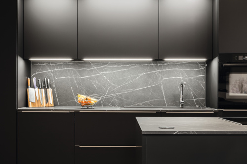 Скинали Камень Пьетра Гриджиа чёрный F206 G9 