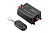 Выключатель беспроводной JACKY, 12V/90W, 24V/180W, IP20, диммер, пластик, черный