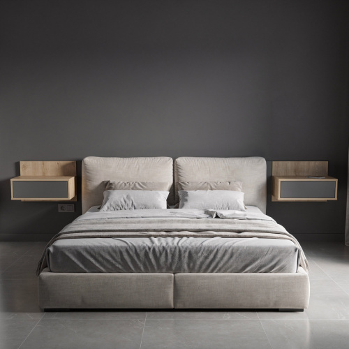 МДФ PerfectSense TOP Диамант серый 2800х1220х18 мм U963 TM/ST9