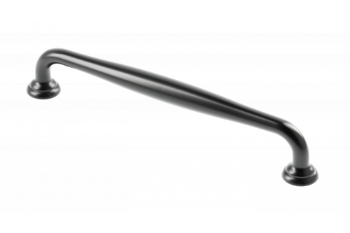 Ручка мебельная STILO C=160 мм, чёрный матовый