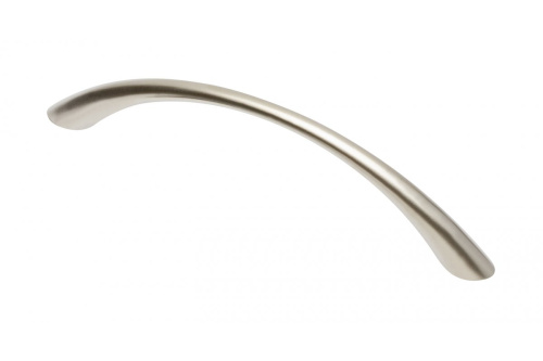 Ручка мебельная UZ-07, C=96 мм, сатин