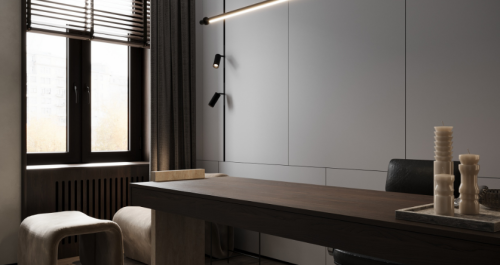 МДФ PerfectSense SMART Серый графитовый R010 MS/ST7