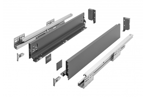 AXISPRO Комплект ящика h-86мм L-450мм, антрацит