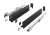 Ящик AXIS PRO GTV H=86мм L=550мм с доводчиком полного выдвижения, черный (c)  