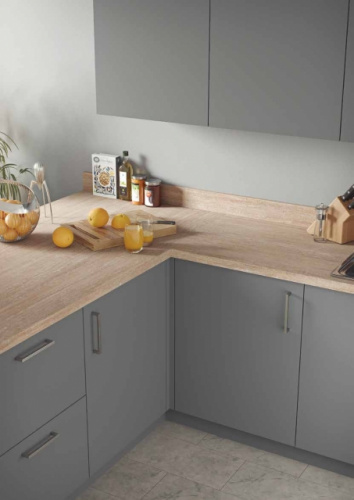 Столешница DESIGN by EGGER Травертин Тиволи Бежевый 4100х600х38 мм F292 ST9