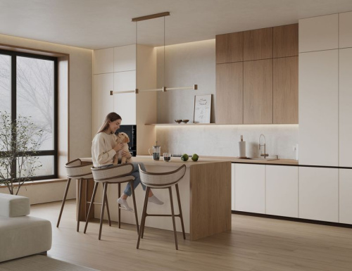 ЛДСП Эггер Бежевый нежный 18 мм U220 ST9
