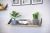 Полкодержатель декоративный для деревянных полок FLAT, 20x20см, чёрный матовый
