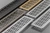 Решетка вентиляционная врезная, 480х80мм, белая Решетка вентиляционная врезная, 480х80мм, белая