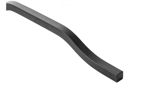 Ручка мебельная GRAVEL C=1200 мм, чёрный матовый